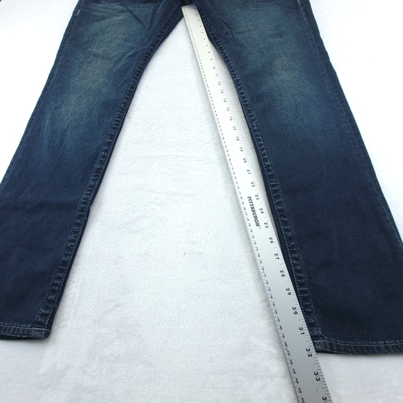 True Religion Men’s Dark Wash ROCCO Pocket Flap Slim Fit Size 42Wx32 - Picture 6 of 11